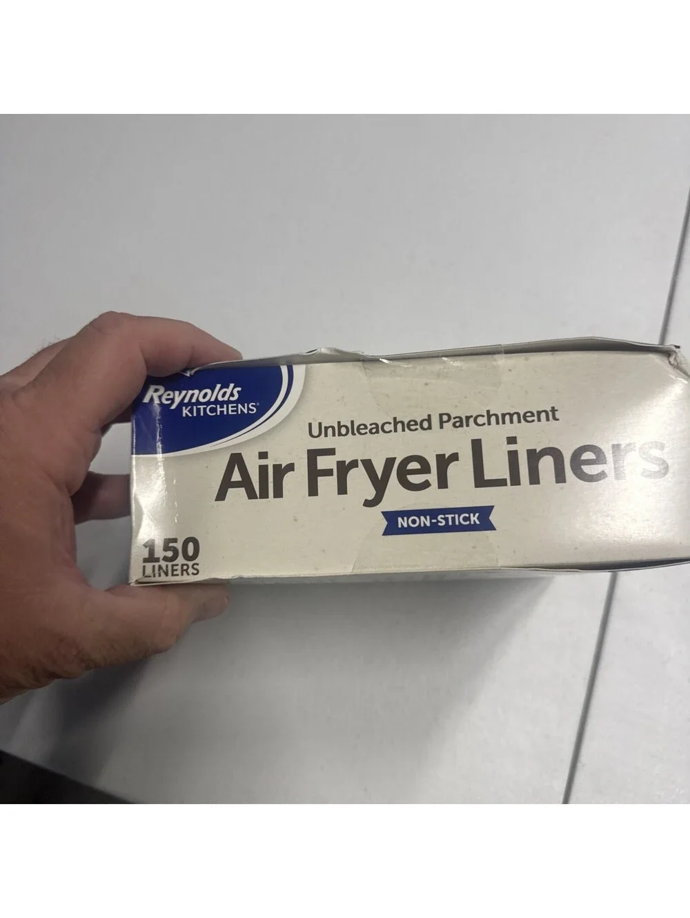 Reynolds Kitchens Unbleached Parchment Air Fryer Liners, 150 Count